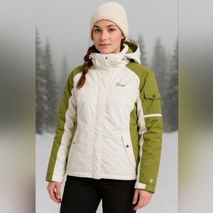 Orage Chloe II Ski Jacket Women’s Small White Green Small